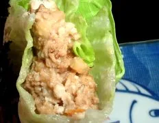 Easy Asian Chicken Lettuce Wraps