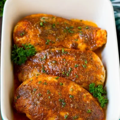 Easy Baked Cajun Chicken