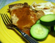 Easy Baked Pork Chops With Gravy And Rice