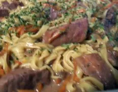 Easy Beef And Noodles Casserole..