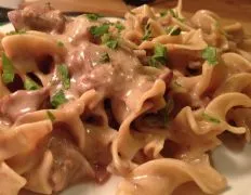 Easy Beef Stroganoff