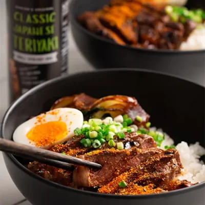 Easy Beef Teriyaki Rice Bowl