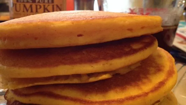 Easy Bisquick Spicy Pumpkin Pancakes Recipe