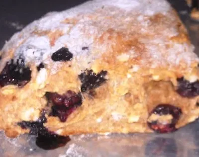 Easy Blueberry Almond Scones