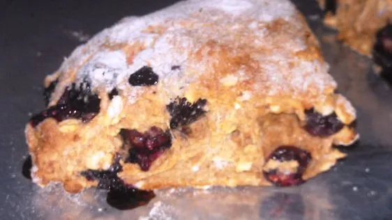 Easy Blueberry Almond Scones