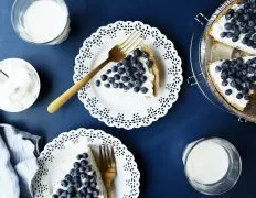 Easy Blueberry Cream Pie