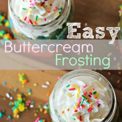 Easy Buttercream Frosting