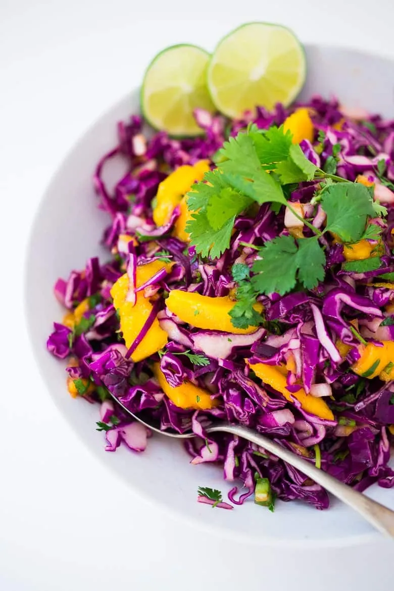 Easy Cabbage Salsa