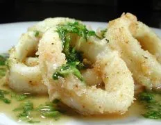 Easy Calamari Cajun Style With Lime Vinaigrette