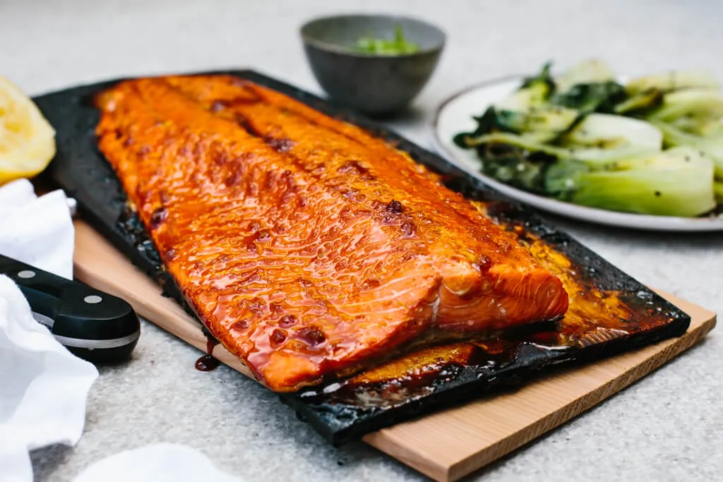 Easy Cedar Plank Salmon