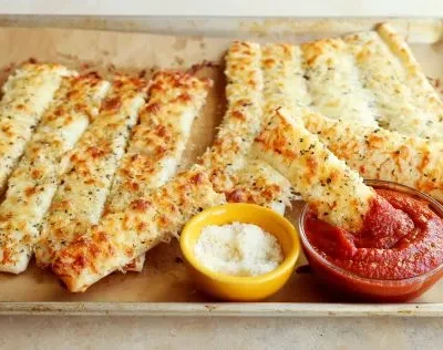 Easy Cheesy Breadsticks