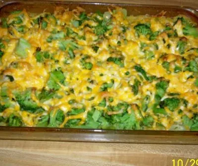 Easy Cheesy Chicken And Broccoli Bake