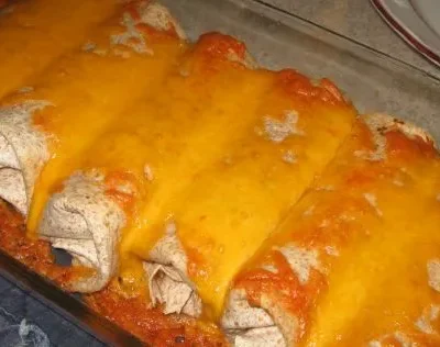 Easy Cheesy Ground Beef Enchiladas