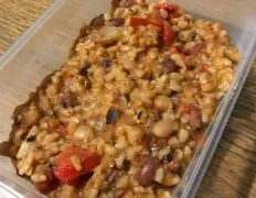 Easy Cheesy Red Beans And Rice