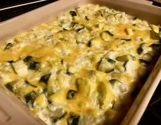 Easy Cheesy Zucchini Casserole