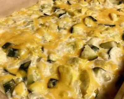 Easy Cheesy Zucchini Casserole