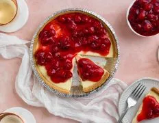 Easy Cherry Cheesecake