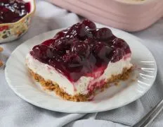 Easy Cherry Delight Dessert No-Bake