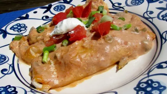 Easy Chicken And Cheese Enchiladas