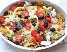 Easy Chicken Nachos