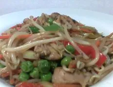 Easy Chicken Stir Fry And Baked Spring Rolls