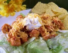 Easy Chicken Taco Salad For Two