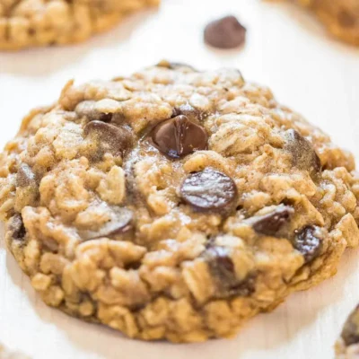 Easy Chocolate Chip Oatmeal Cookies