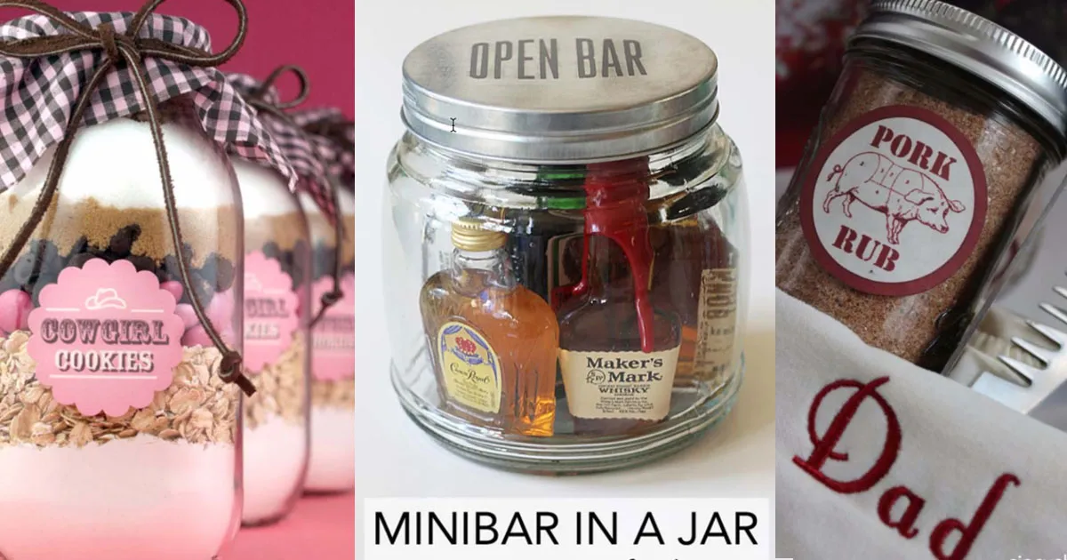 Easy Chocolate Lovers Bars Gift Mix In A Jar