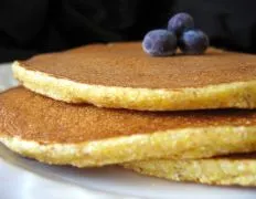 Easy Cornmeal Buttermilk Pancakes