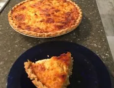 Easy Crab & Scallop Quiche