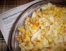 Easy Creamy Corn Casserole