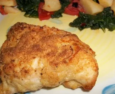 Easy Crispy Dijon Chicken