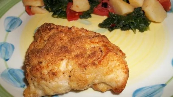 Easy Crispy Dijon Chicken