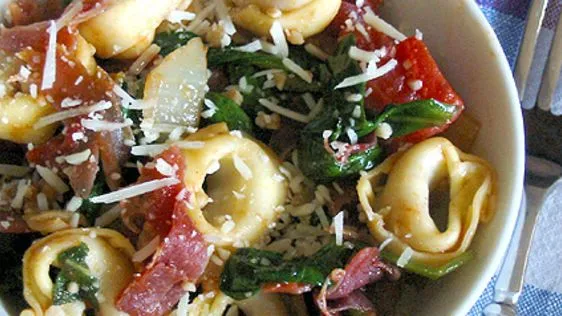 Easy Crispy Tortellini with Arugula – Perfect Weeknight Dinner