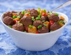 Easy Crock Pot Sweet And Sour Meatballs