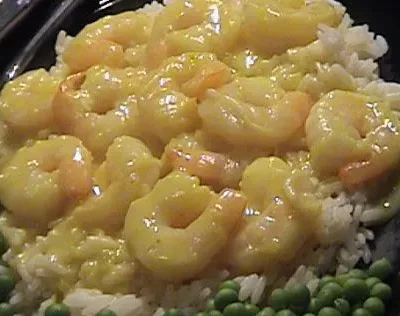 Easy Curried Shrimp