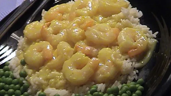 Easy Curried Shrimp