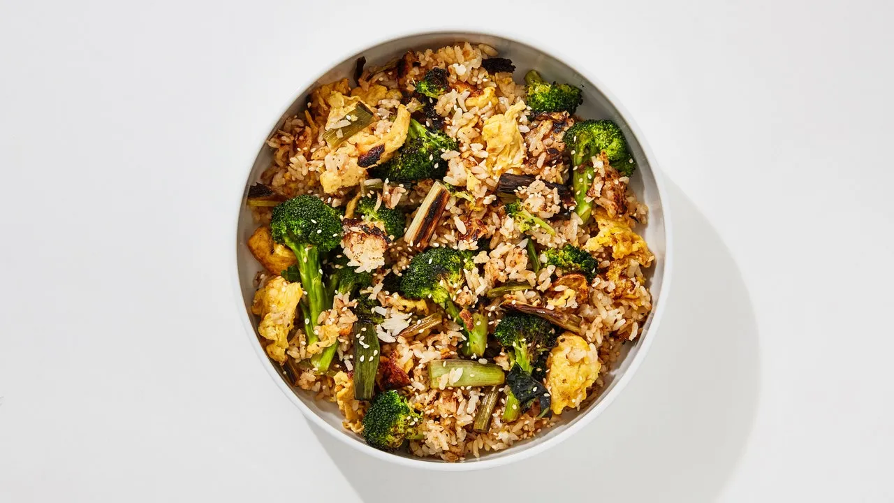 Easy Eggy Veggie Fried Rice