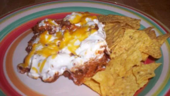 Easy Enchilada Casserole With Doritos