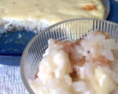 Easy Entertaining Rice Pudding