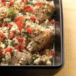 Easy Feta Chicken Bake Gluten Free