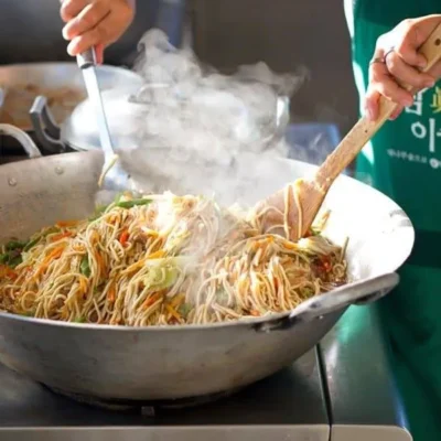 Easy Filipino Pancit Noodles For Two