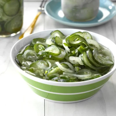 Easy Freezer Sweet Pickles