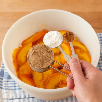 Easy Fruit Cobbler With A Unique Topping