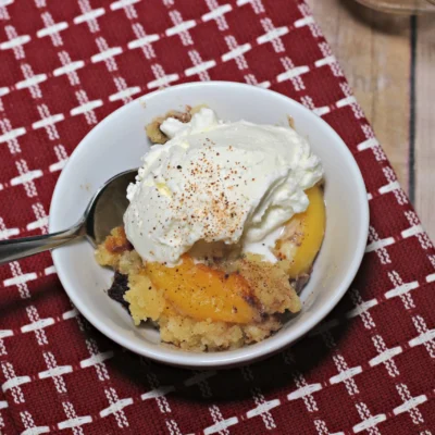 Easy Fruit Cobbler With Splenda