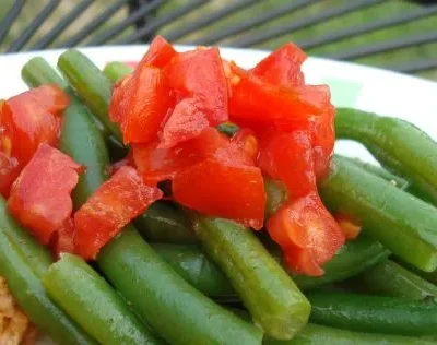 Easy Green Beans Masala