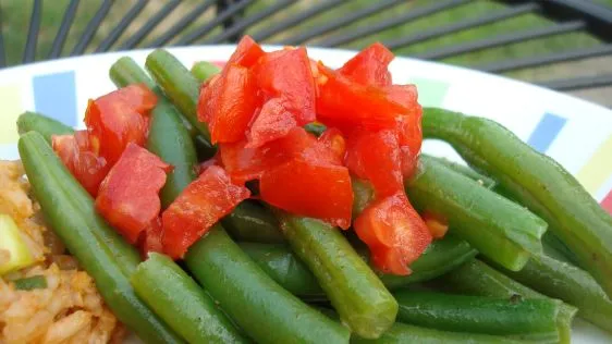 Easy Green Beans Masala