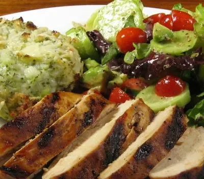Easy Grilled Lime Chicken-W/ Oamc Directions Too
