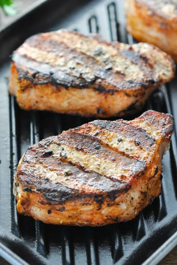 Easy Grilled Pork Chops