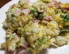 Easy Ham &Amp; Broccoli Casserole